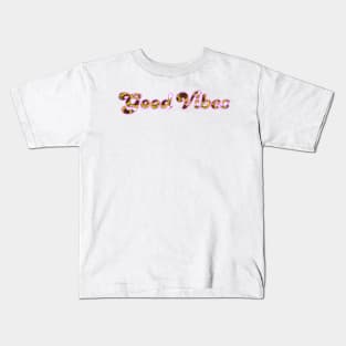 Good Vibes Goorvy Sunflower Kids T-Shirt